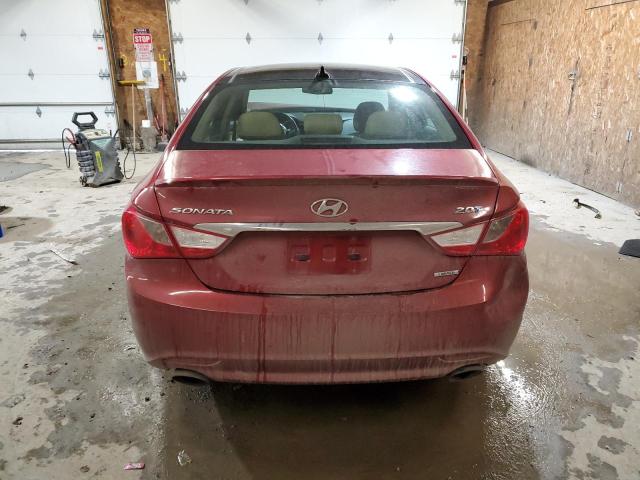 5NPEC4AB9CH428693 - 2012 HYUNDAI SONATA SE MAROON photo 6