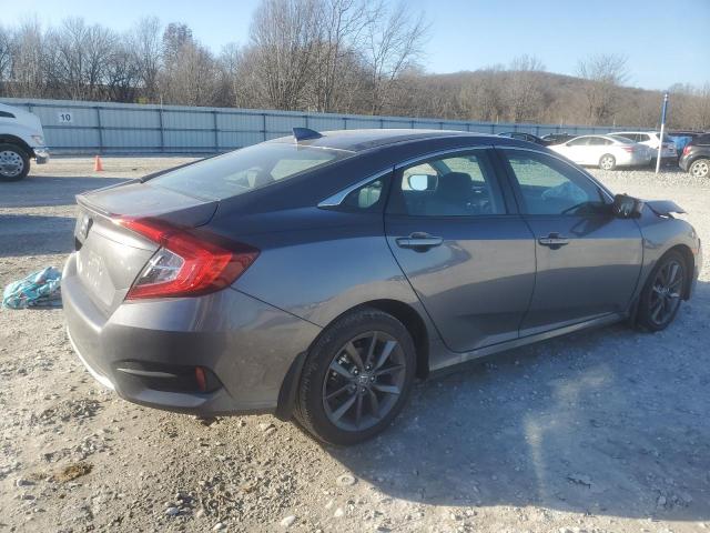 19XFC1F76KE020002 - 2019 HONDA CIVIC EXL ნაცრისფერი ფოტო 3