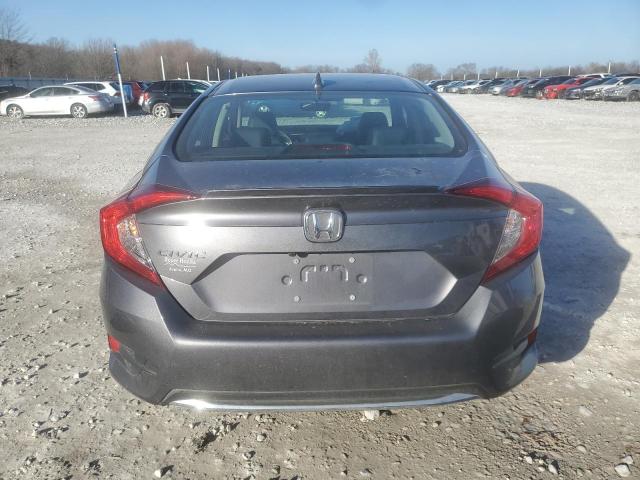 19XFC1F76KE020002 - 2019 HONDA CIVIC EXL ნაცრისფერი ფოტო 6