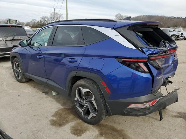 5NMJC3AE5NH099817 - 2022 HYUNDAI TUCSON SEL BLUE photo 2