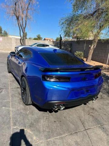 1G1FE1R73J0118359 - 2018 CHEVROLET CAMARO SS BLUE photo 3