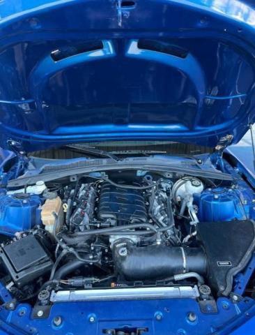 1G1FE1R73J0118359 - 2018 CHEVROLET CAMARO SS BLUE photo 7