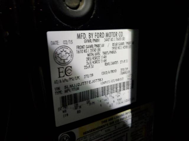 5LMJJ2JT7FEJ07783 - 2015 LINCOLN NAVIGATOR შავი ფოტო 13