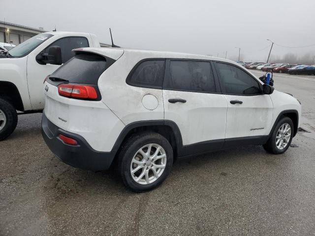 1C4PJLAB3GW233679 - 2016 JEEP CHEROKEE SPORT WHITE photo 3