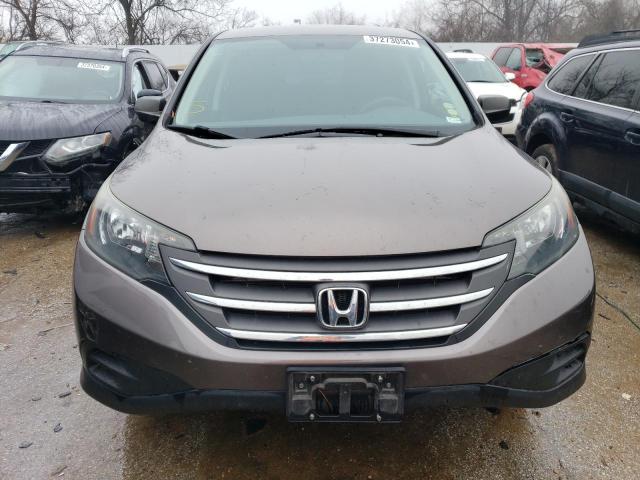 2HKRM4H33EH653854 - 2014 HONDA CR-V LX GRAY photo 5