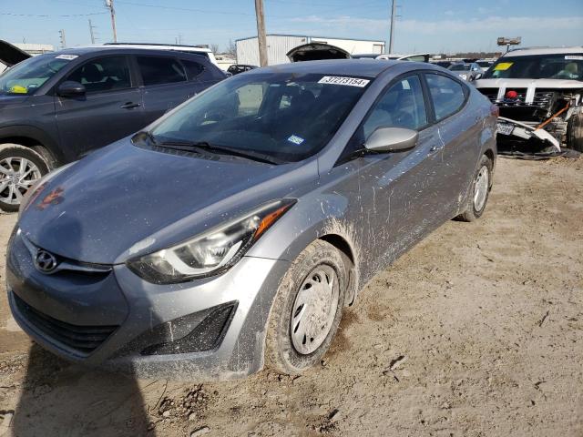 5NPDH4AE5GH719589 - 2016 HYUNDAI ELANTRA SE GRAY photo 1