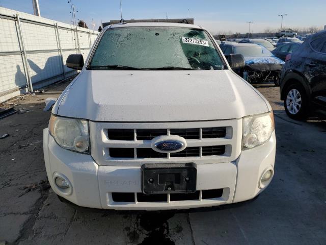 1FMCU59339KC01819 - 2009 FORD ESCAPE HYBRID WHITE photo 5