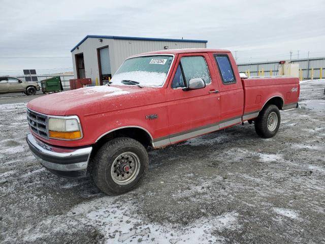 1FTEX14H9PKA16140 - 1993 FORD F150 RED photo 1