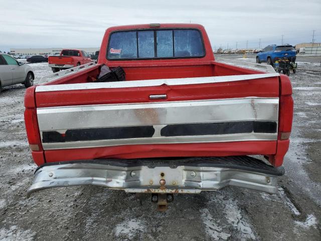 1FTEX14H9PKA16140 - 1993 FORD F150 RED photo 6