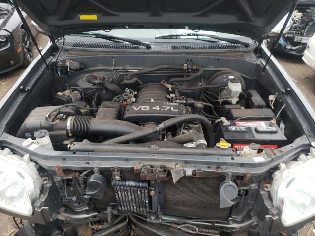 5TBDT44196S506539 - 2006 TOYOTA TUNDRA DOUBLE CAB SR5 GRAY photo 11