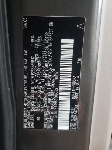 5TBDT44196S506539 - 2006 TOYOTA TUNDRA DOUBLE CAB SR5 GRAY photo 13