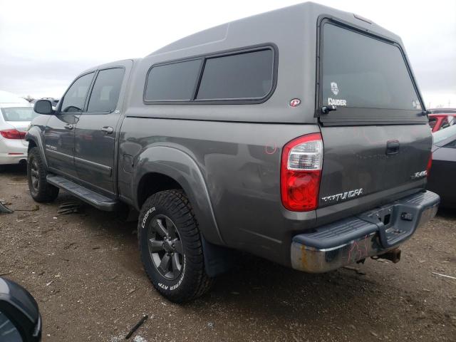 5TBDT44196S506539 - 2006 TOYOTA TUNDRA DOUBLE CAB SR5 GRAY photo 2