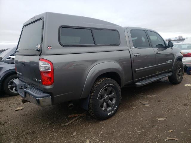 5TBDT44196S506539 - 2006 TOYOTA TUNDRA DOUBLE CAB SR5 GRAY photo 3