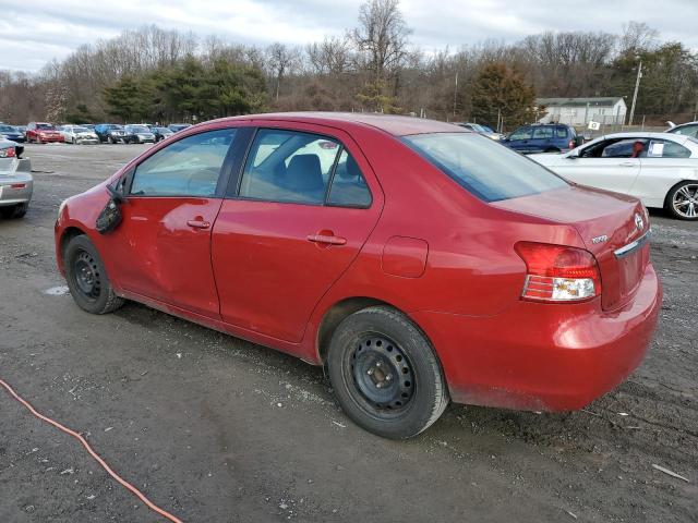 JTDBT4K39A1369515 - 2010 TOYOTA YARIS RED photo 2