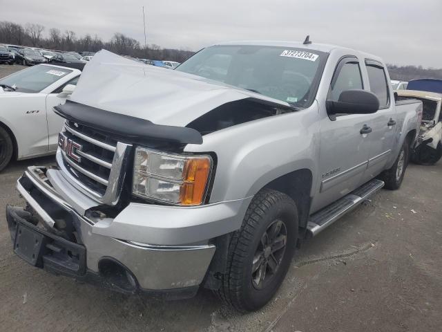 3GTP2VE78CG148988 - 2012 GMC SIERRA K1500 SLE SILVER photo 1