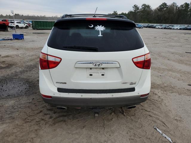 KM8NU13C48U030740 - 2008 HYUNDAI VERACRUZ GLS WHITE photo 6