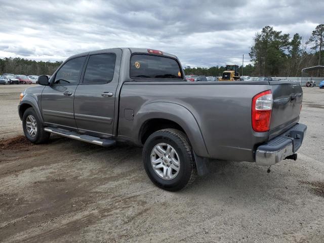 5TBET34196S558963 - 2006 TOYOTA TUNDRA DOUBLE CAB SR5 GRAY photo 2