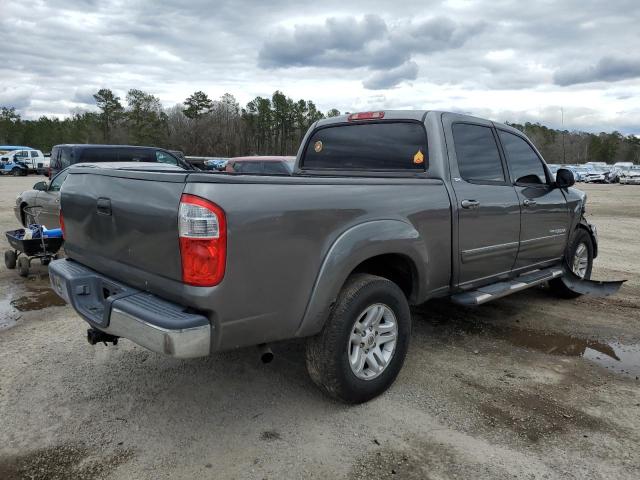 5TBET34196S558963 - 2006 TOYOTA TUNDRA DOUBLE CAB SR5 GRAY photo 3