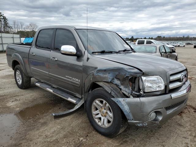 5TBET34196S558963 - 2006 TOYOTA TUNDRA DOUBLE CAB SR5 GRAY photo 4