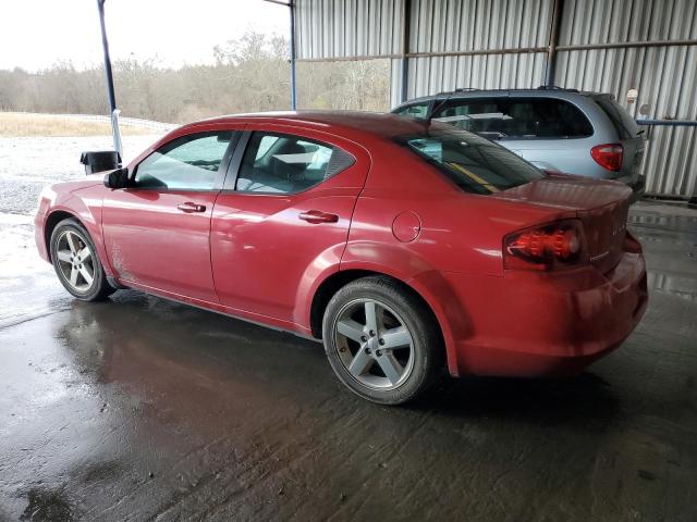 1C3CDZAG8EN136358 - 2014 DODGE AVENGER SE RED photo 2