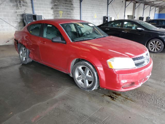 1C3CDZAG8EN136358 - 2014 DODGE AVENGER SE RED photo 4