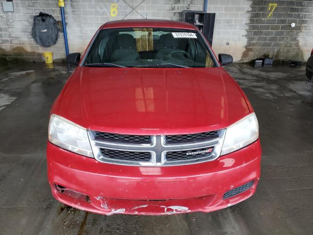 1C3CDZAG8EN136358 - 2014 DODGE AVENGER SE RED photo 5