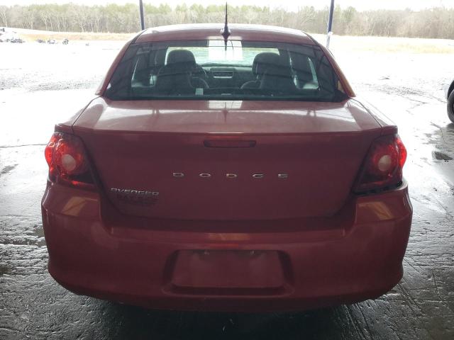 1C3CDZAG8EN136358 - 2014 DODGE AVENGER SE RED photo 6