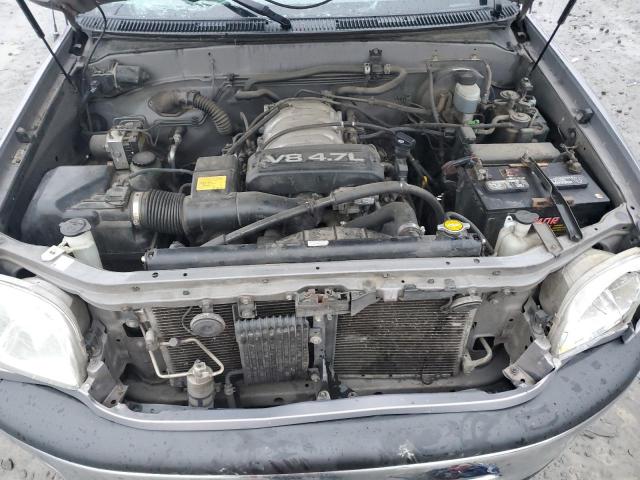 5TBRT3416YS014022 - 2000 TOYOTA TUNDRA ACCESS CAB 银色 照片 11