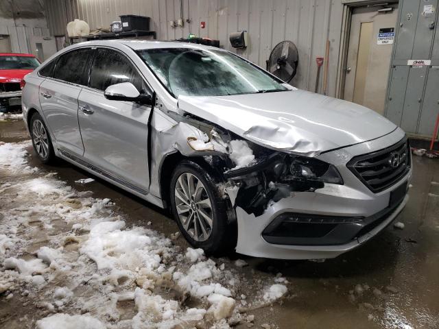 5NPE34AF6GH349927 - 2016 HYUNDAI SONATA SPORT SILVER photo 4