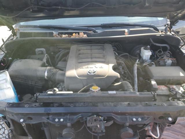 5TFRM5F11HX116089 - 2017 TOYOTA TUNDRA DOUBLE CAB SR/SR5 BLACK photo 11