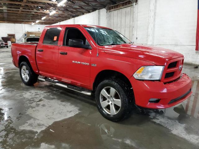 1C6RD6KT6CS193809 - 2012 DODGE RAM 1500 ST RED photo 4