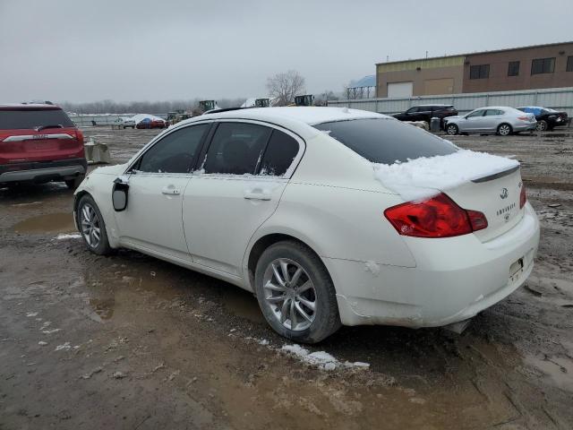 JNKCV61F39M050903 - 2009 INFINITI G37 WHITE photo 2