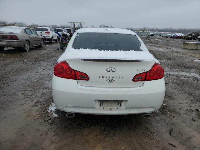 JNKCV61F39M050903 - 2009 INFINITI G37 WHITE photo 6