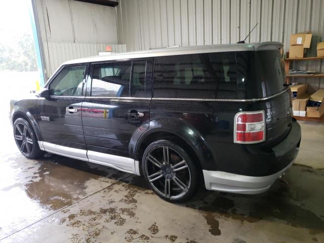 2FMDK52C49BA26253 - 2009 FORD FLEX SEL BLACK photo 2