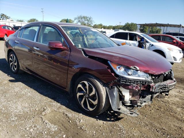 1HGCR2F89GA051241 - 2016 HONDA ACCORD EXL BURGUNDY photo 4