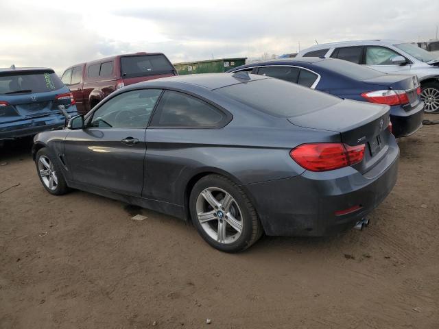 WBA3N5C58EF716620 - 2014 BMW 428 XI GRAY photo 2