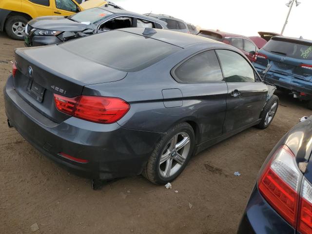 WBA3N5C58EF716620 - 2014 BMW 428 XI GRAY photo 3