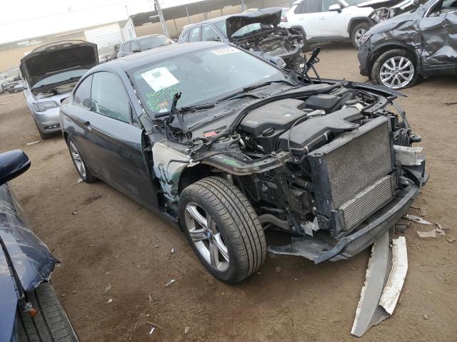 WBA3N5C58EF716620 - 2014 BMW 428 XI GRAY photo 4