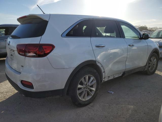 5XYPG4A58KG573043 - 2019 KIA SORENTO LX WHITE photo 3