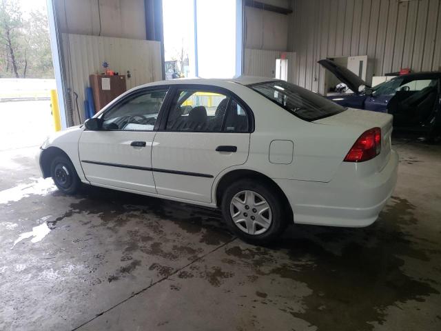 2HGES163X4H614158 - 2004 HONDA CIVIC DX VP WHITE photo 2