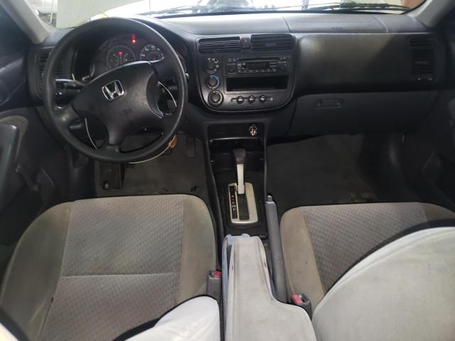 2HGES163X4H614158 - 2004 HONDA CIVIC DX VP WHITE photo 8