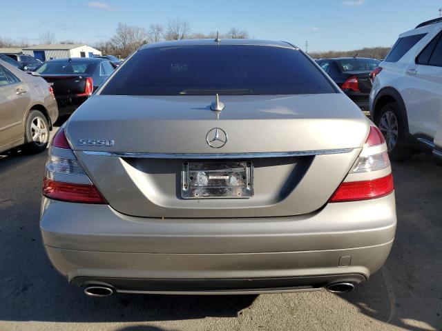 WDDNG71X47A026116 - 2007 MERCEDES-BENZ S 550 SILVER photo 6