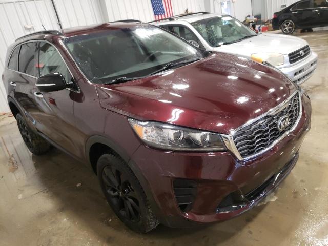 5XYPG4A54LG640125 - 2020 KIA SORENTO S MAROON photo 4