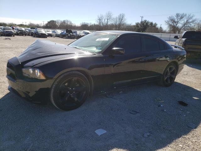 2C3CDXHG4CH264161 - 2012 DODGE CHARGER SXT BLACK photo 1