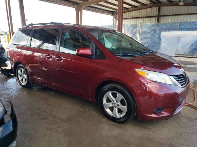 5TDKK3DCXBS023651 - 2011 TOYOTA SIENNA LE RED photo 4