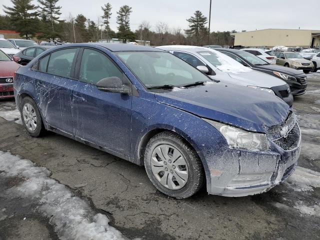 1G1PA5SGXD7229858 - 2013 CHEVROLET CRUZE LS BLUE photo 4