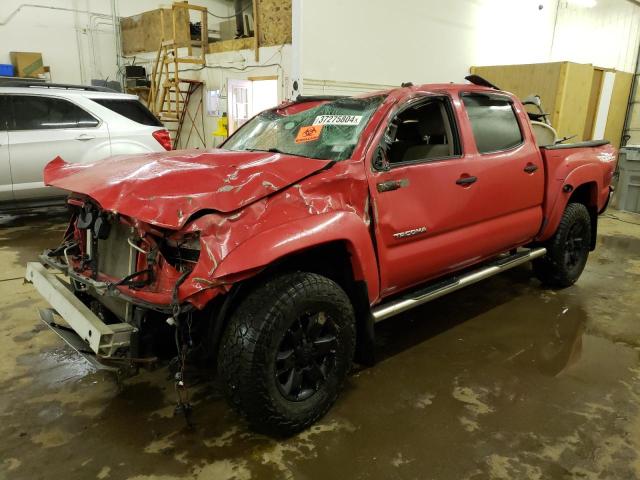 5TELU42N96Z262013 - 2006 TOYOTA TACOMA DOUBLE CAB RED photo 1