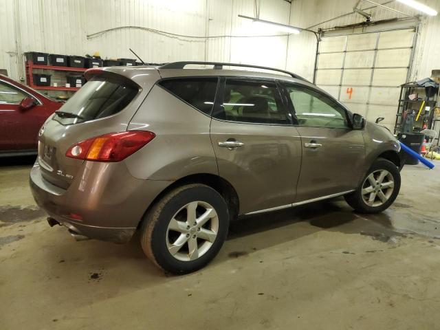 JN8AZ1MW5AW116506 - 2010 NISSAN MURANO S BROWN photo 3