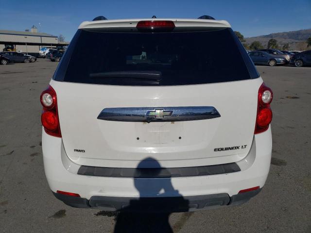 2GNFLNEK0D6364769 - 2013 CHEVROLET EQUINOX LT WHITE photo 6