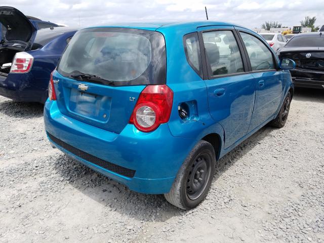 KL1TD66E49B343314 - 2009 CHEVROLET AVEO LS  photo 4